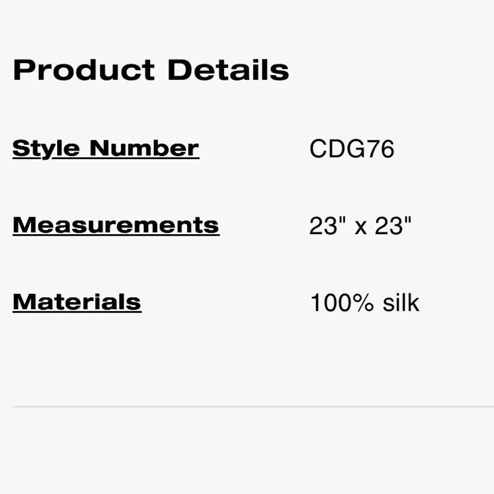 Sculpted, cherries, print silk bandana scarf - Picture 7 of 7